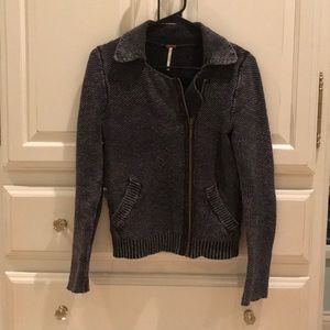 Gray Free People sweater